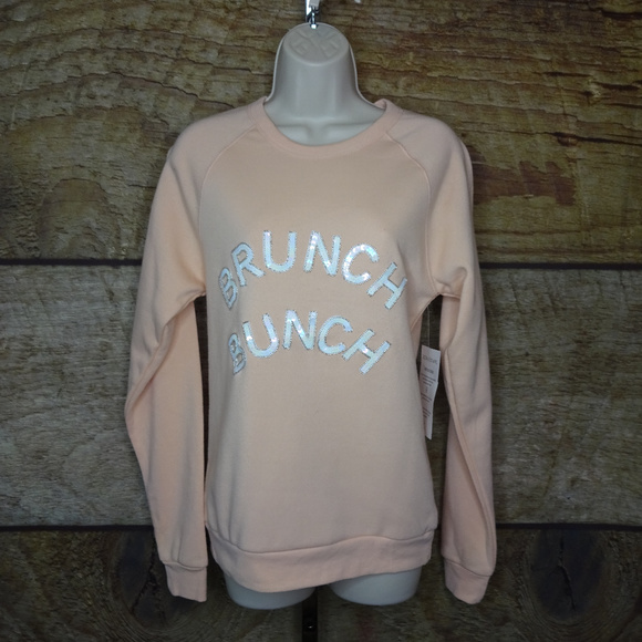 Bow Drape Tops Bow Drape Xl Brunch Bunch Pullover Sweatshirt